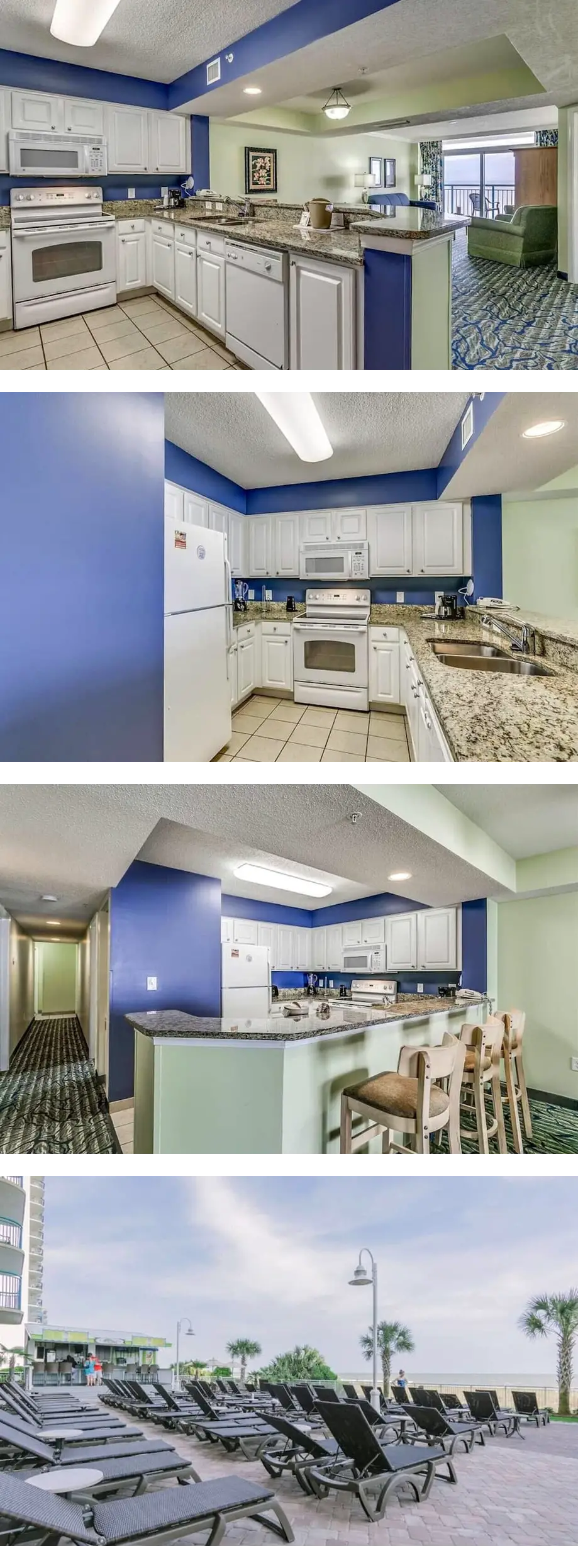 4BR/3BA Oceanfront, large balcony, many ...