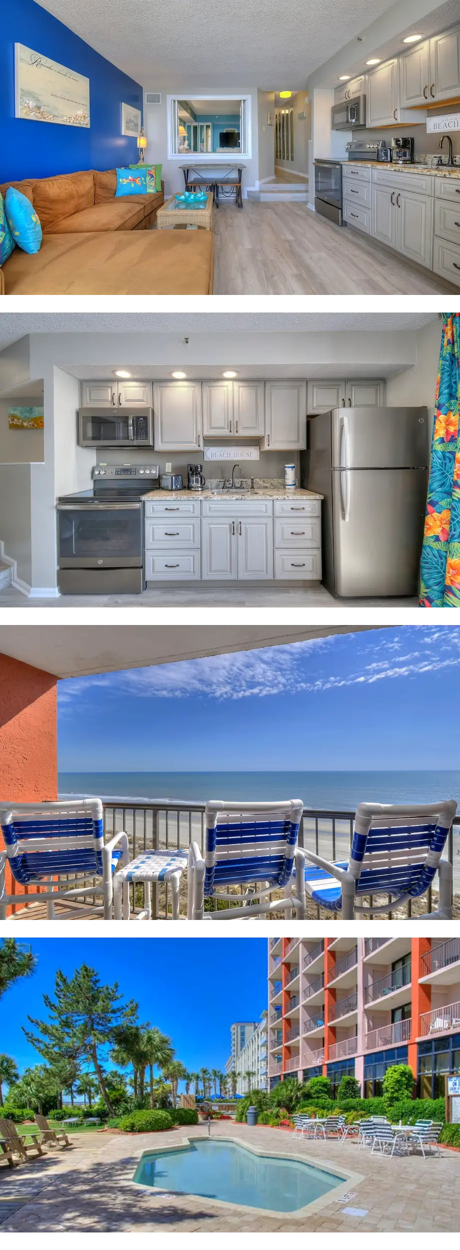 Beach Colony Resort 1107- Ocean Front Co...