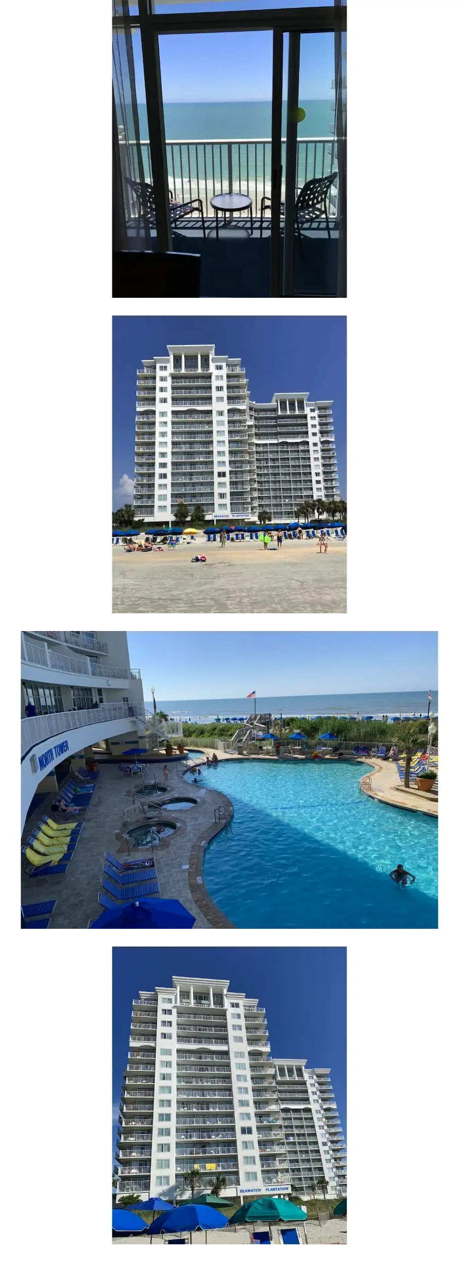 Ocean Front-upper floor corner condo bet...