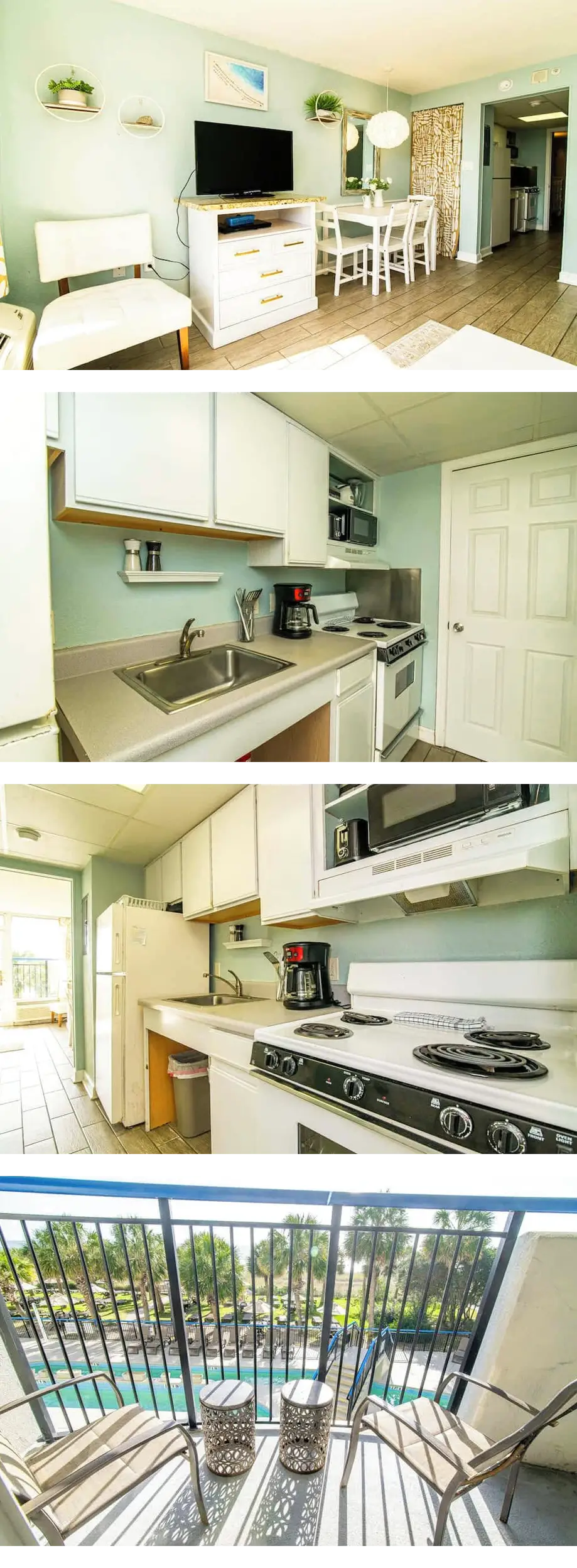 Boardwalk Tower Oceanfront 1 BR w Lazy R...
