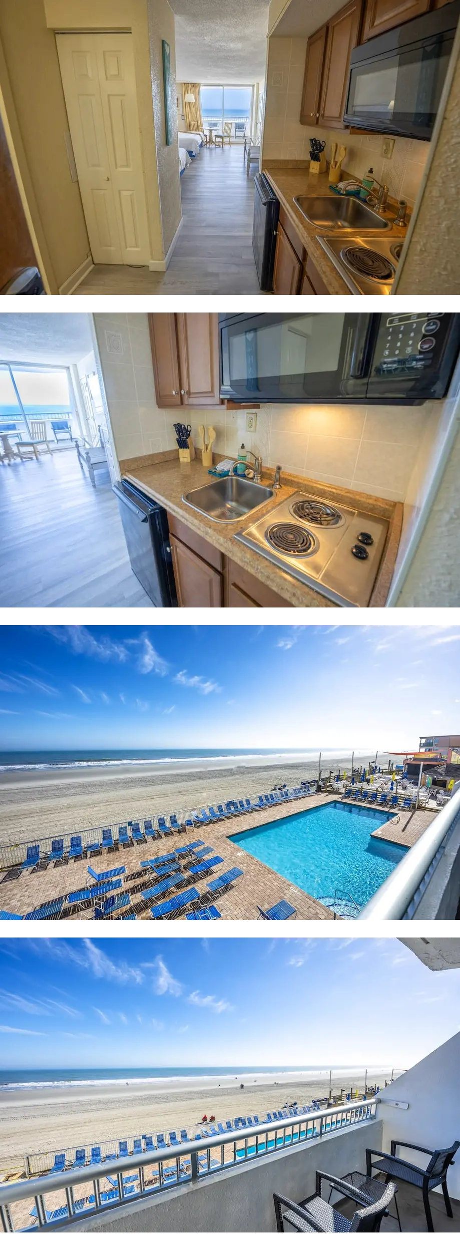 Ocean Annie's Oceanfront Studio w/  Heat...