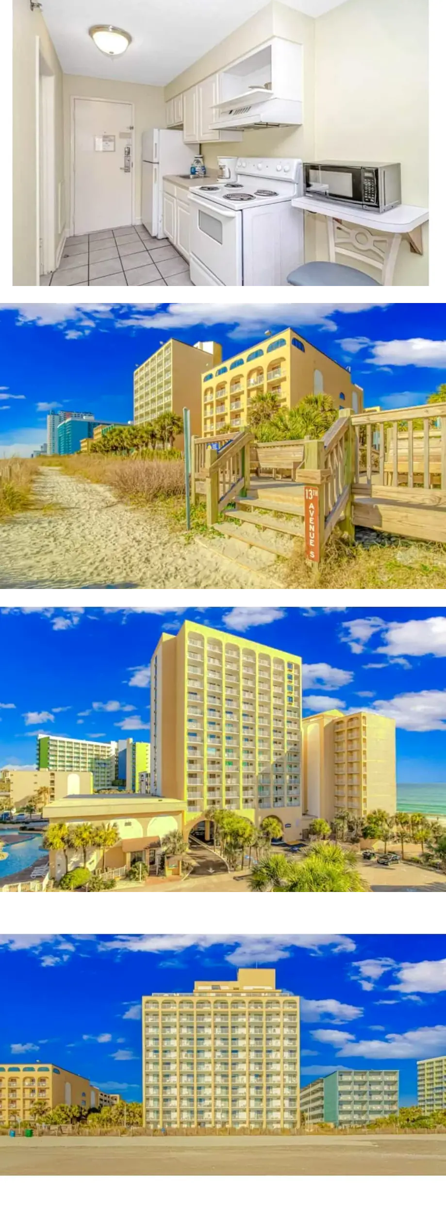 Updated Oceanview Efficiency w/ resort a...