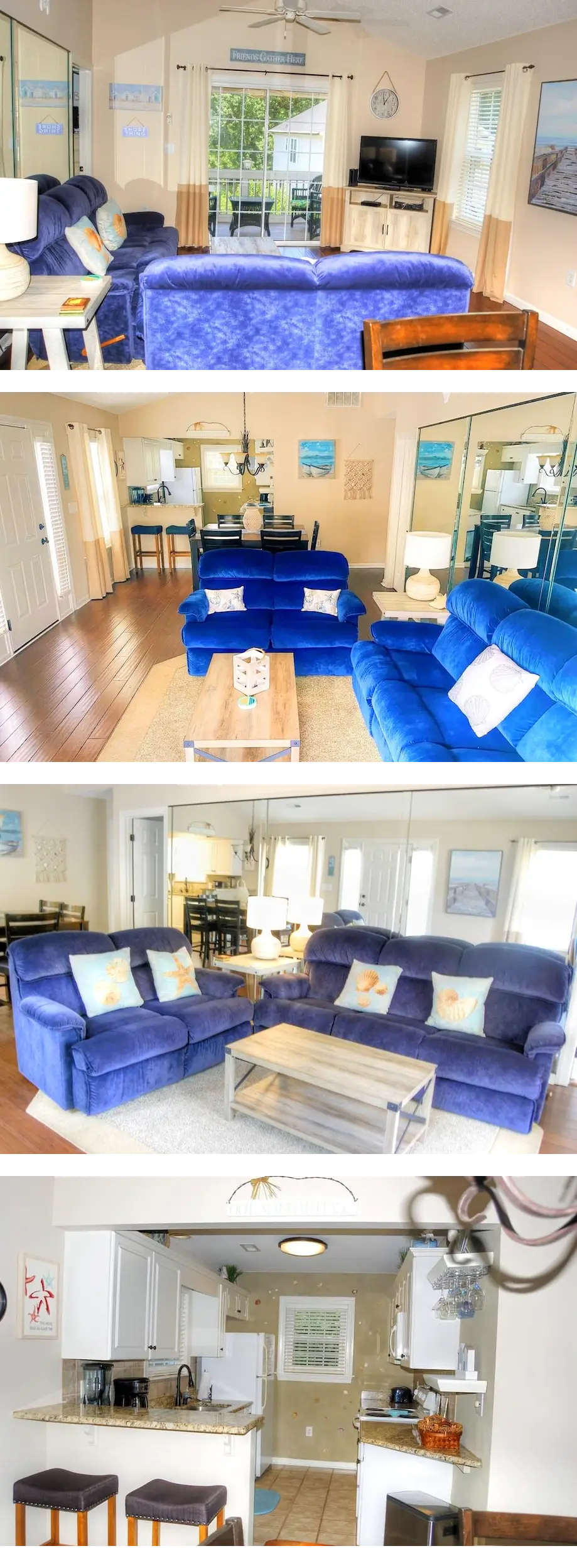 Beautiful raised beach house nestled in ...