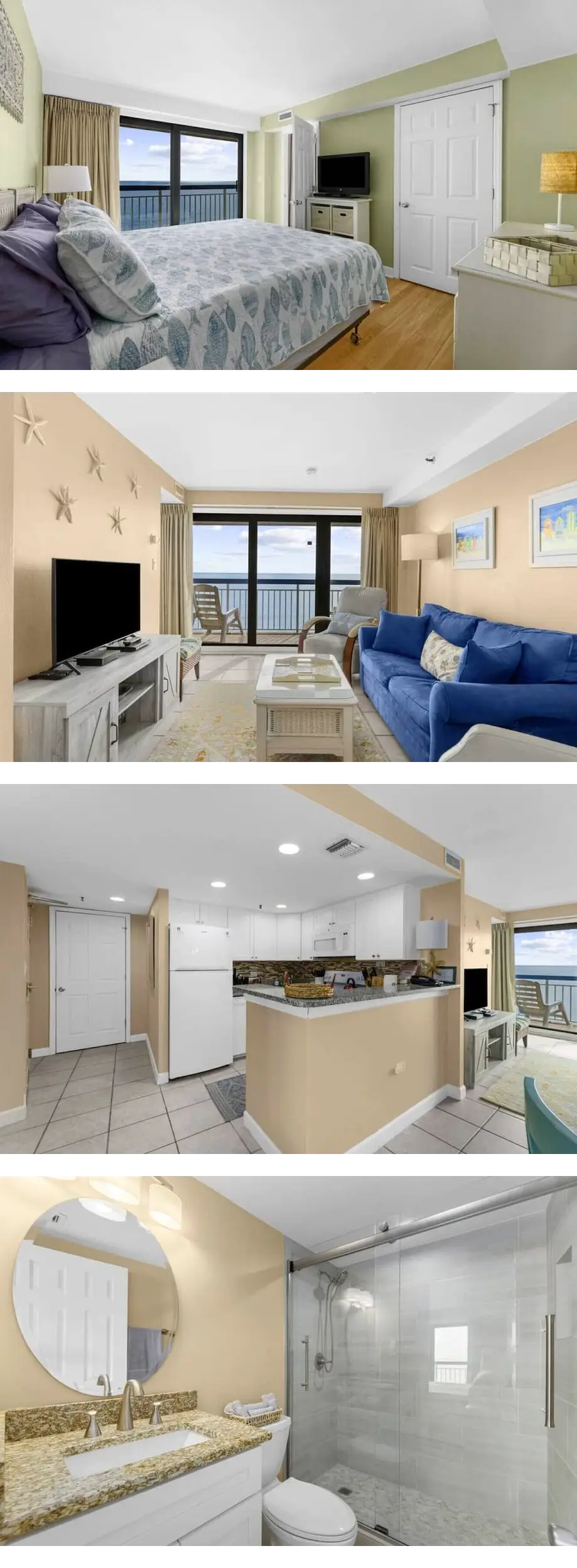 Comfy Oceanfront Condo,King,Pool,FREE Ti...