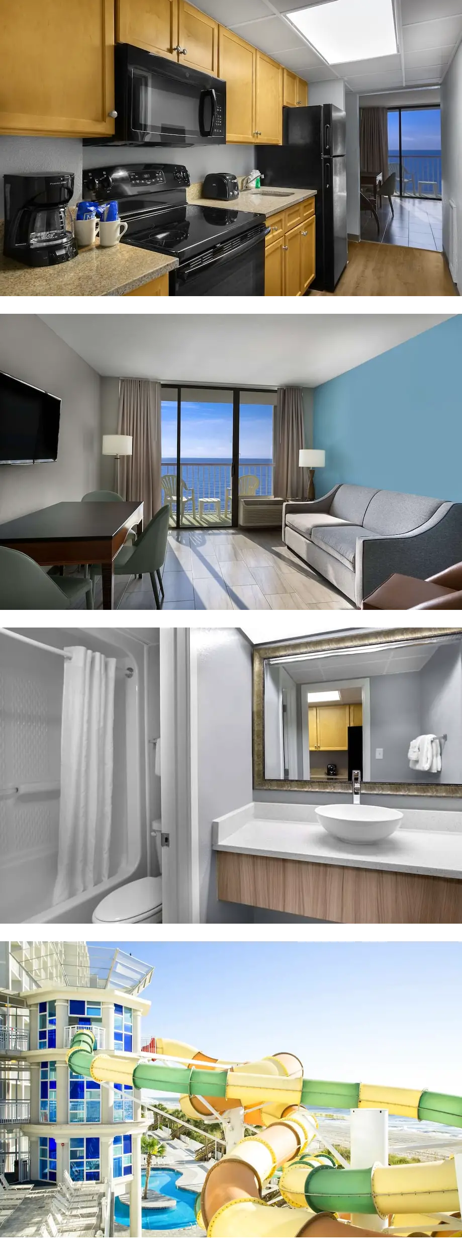 Oceanfront Suite at Resort w/ Water Park...