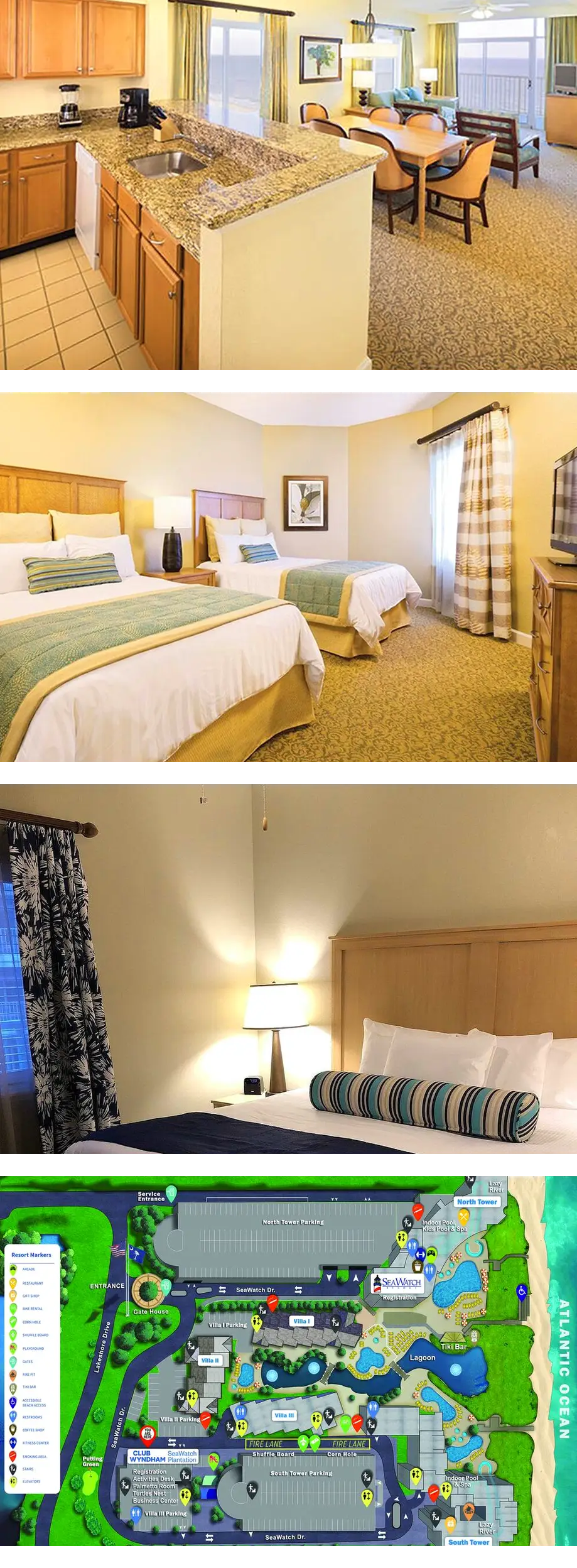 3 Bedroom Deluxe Ocean View Condo at Sea...
