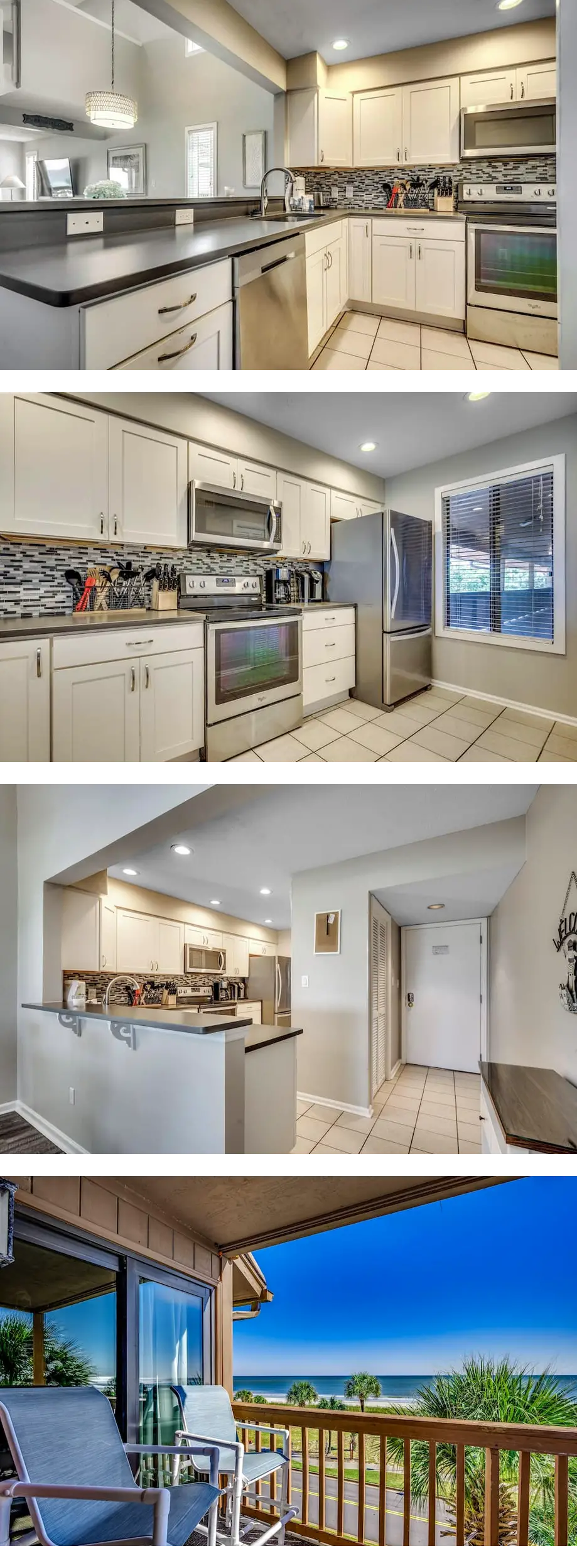 Updated Oceanfront Family Friendly Condo...