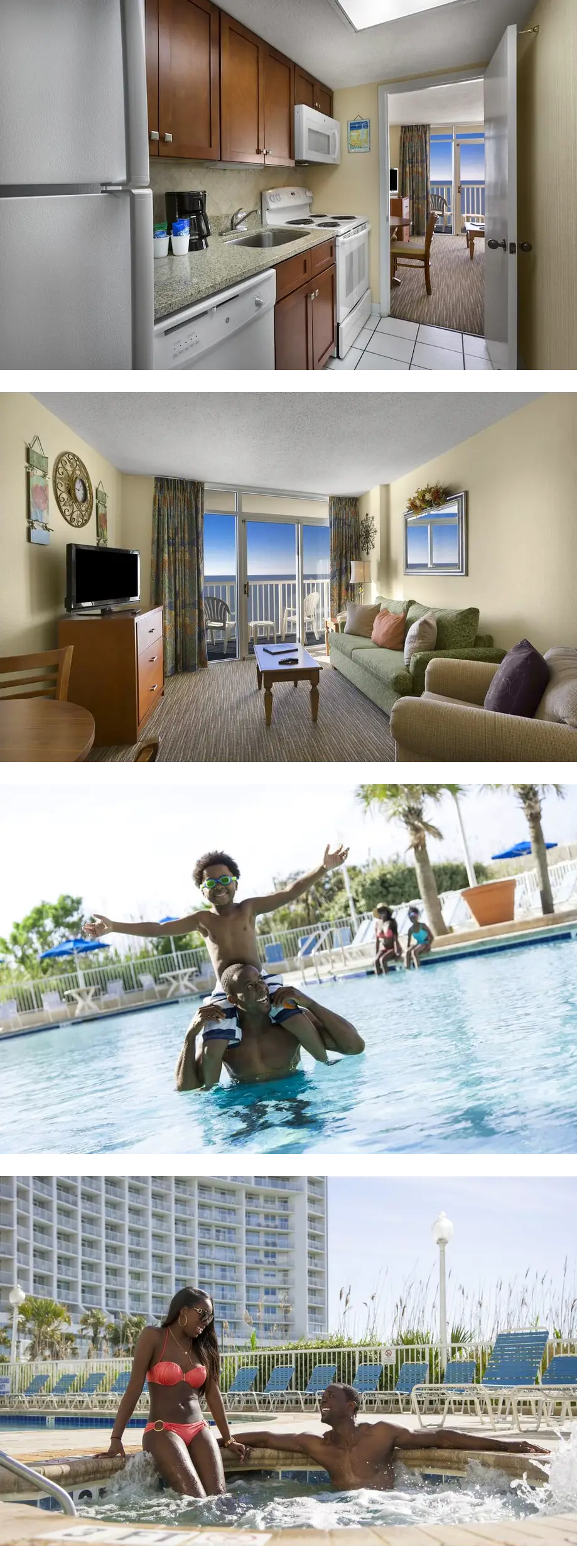 Stunning Oceanfront 1 Bedroom Suite + Of...