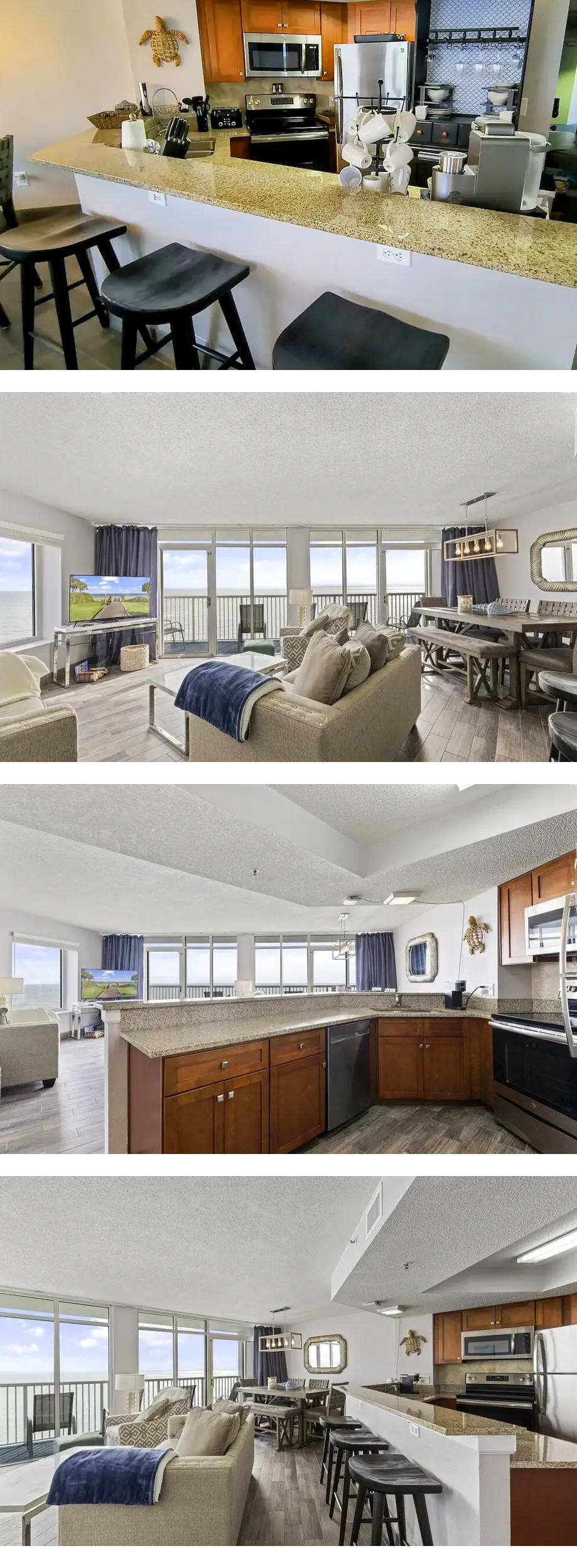 CORNER PENTHOUSE Ocean FRONT unit at Sea...