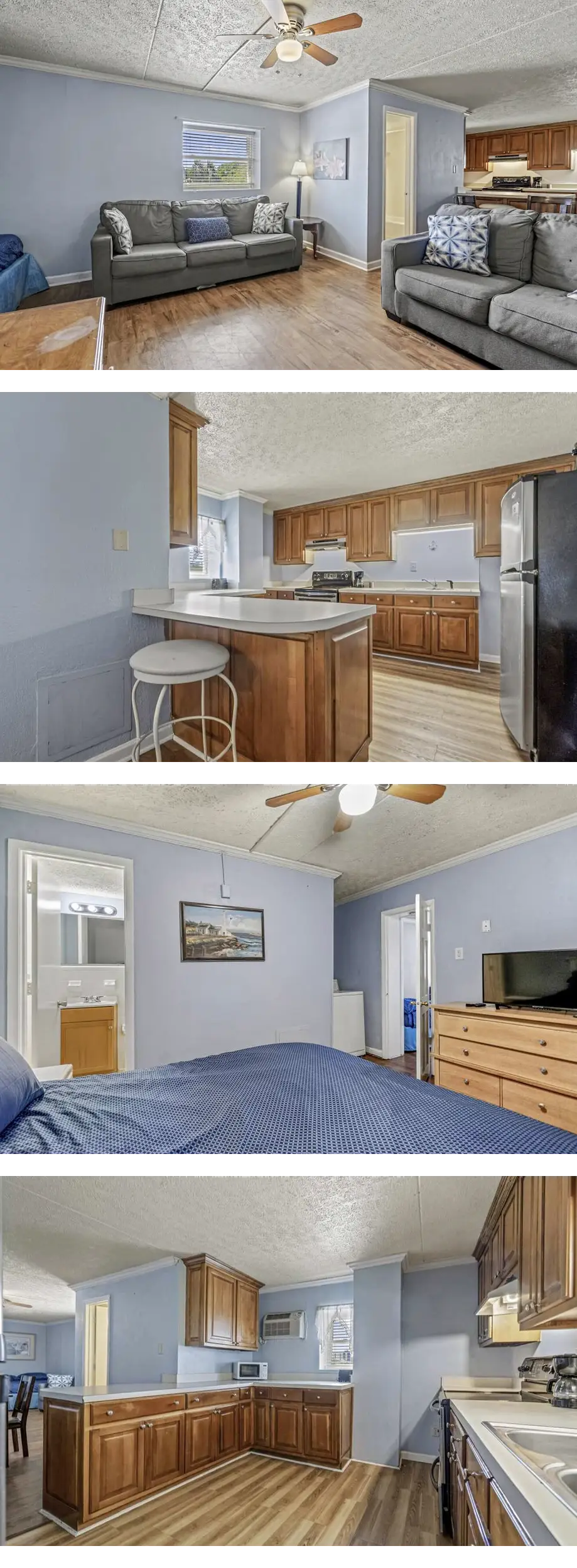 Charming Condo one block from the beach ...