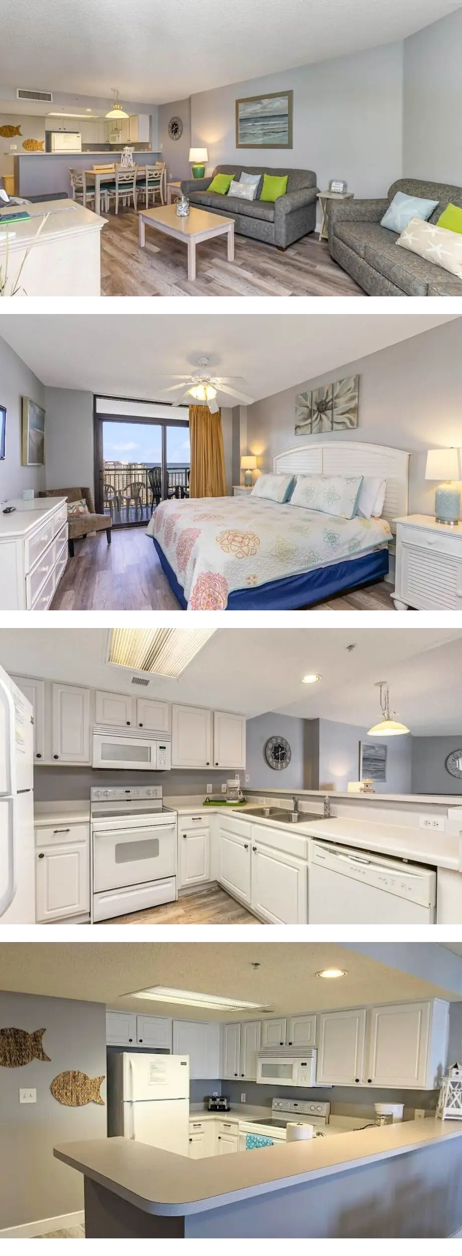 Lovely Beach View 3BR,King,Pool,FREE Tic...