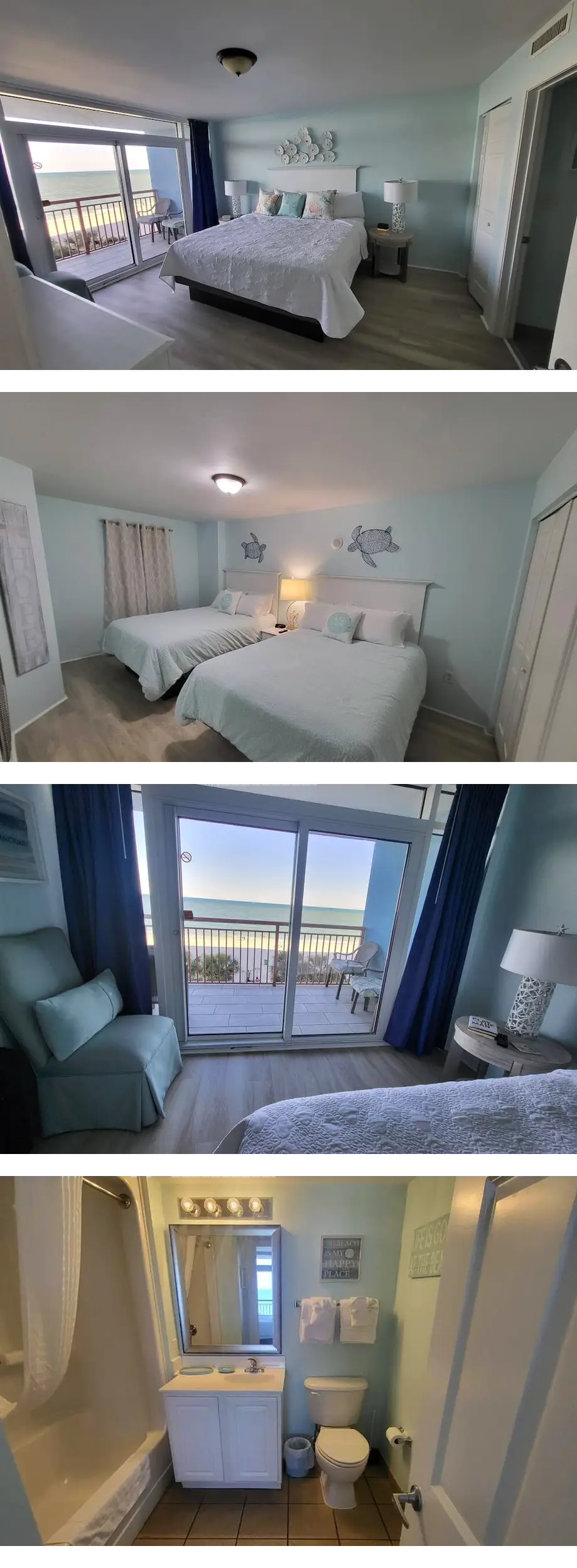 Relax seaside at our 2-bedroom oceanfron...