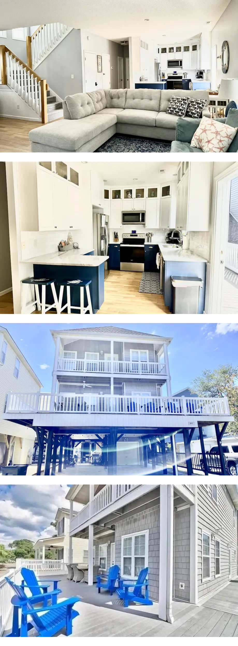 Ocean Lakes Beach House - sleeps 12 - st...