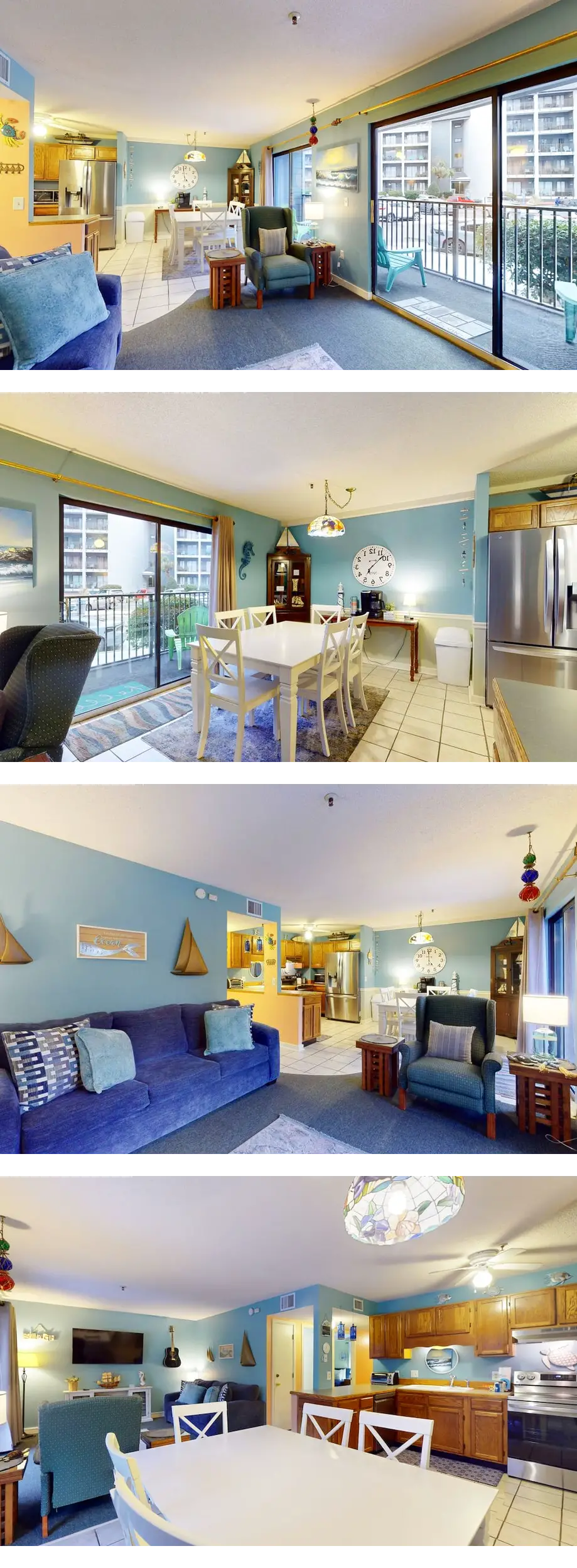 Oceanfront condo steps from the beach wi...