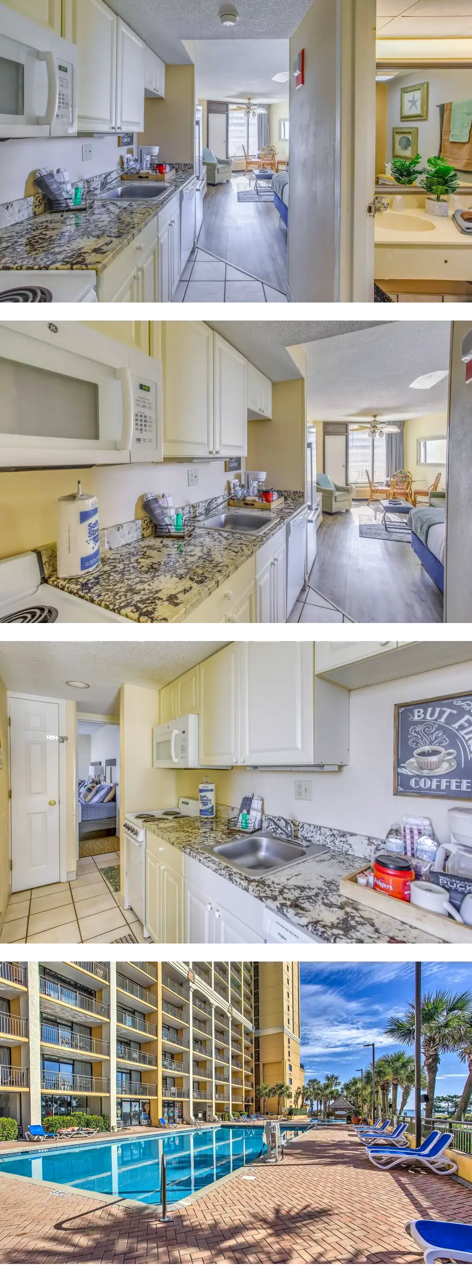 Beachfront Condo w/ Balcony & Pool in My...