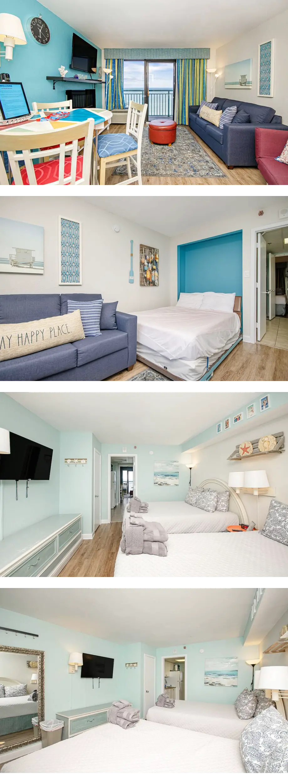 ???? Water Front Beach Retreat - 1bed 1b...