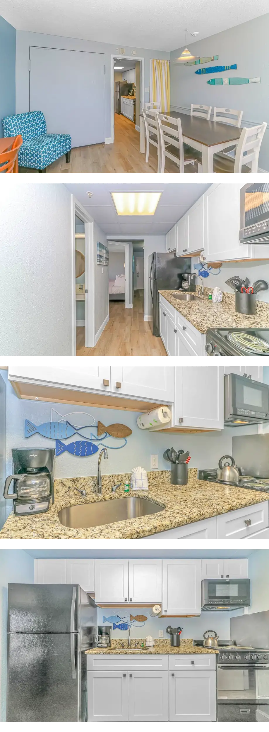 Newly Renovated 1 Bedroom Condo- Oceanfr...