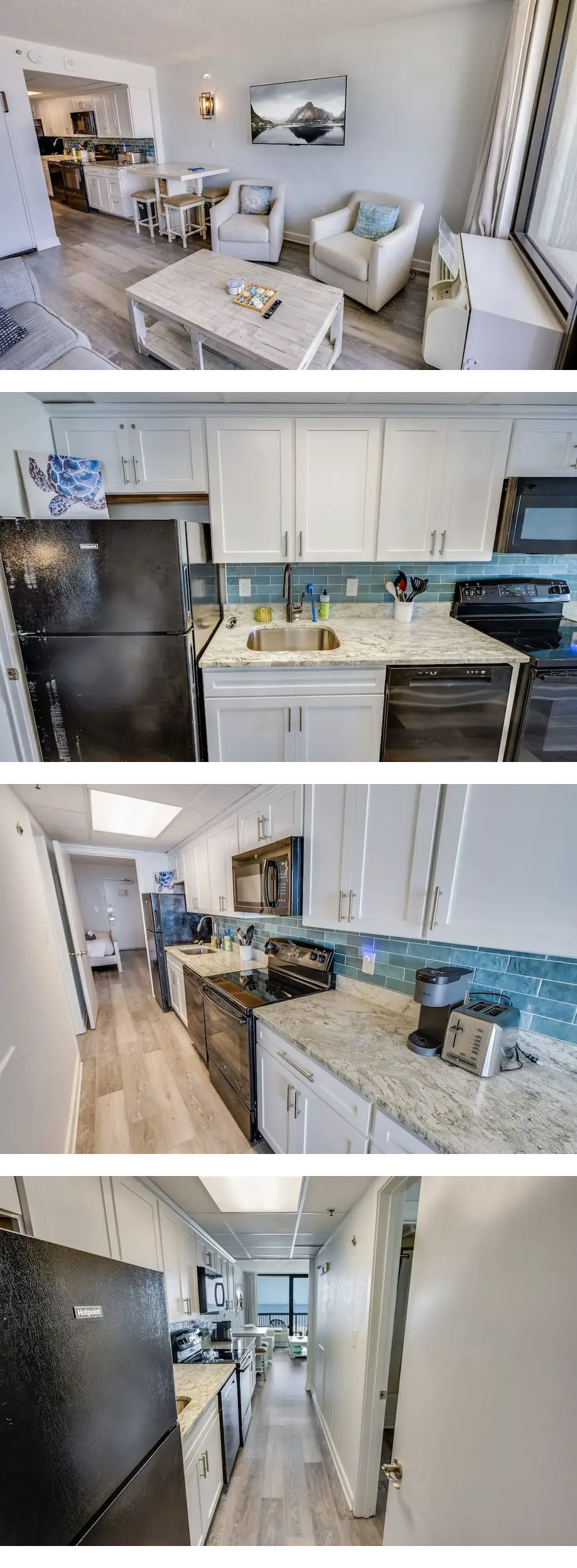 Newly Renovated, Oceanfront View, Low Fl...