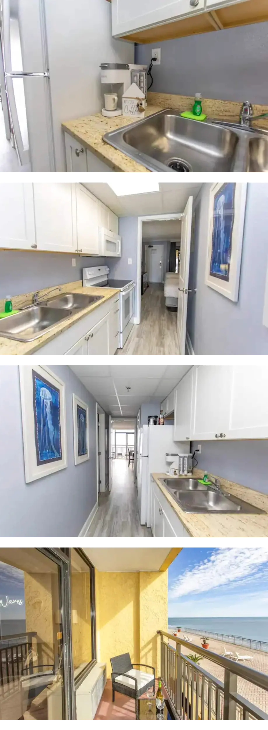 Stylish 1 bedroom Oceanfront