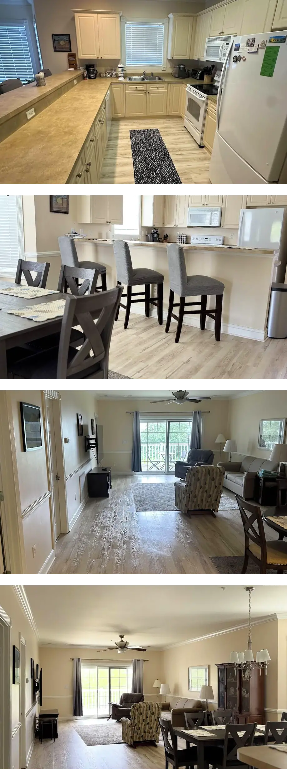 3 BR 2 full bath condo with water view p...