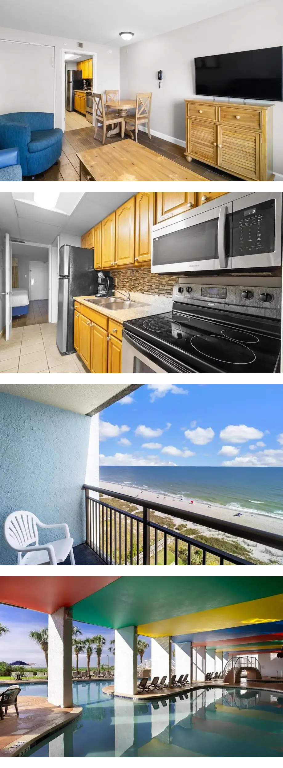 Airy Oceanfront Suite with Breakfast 10t...