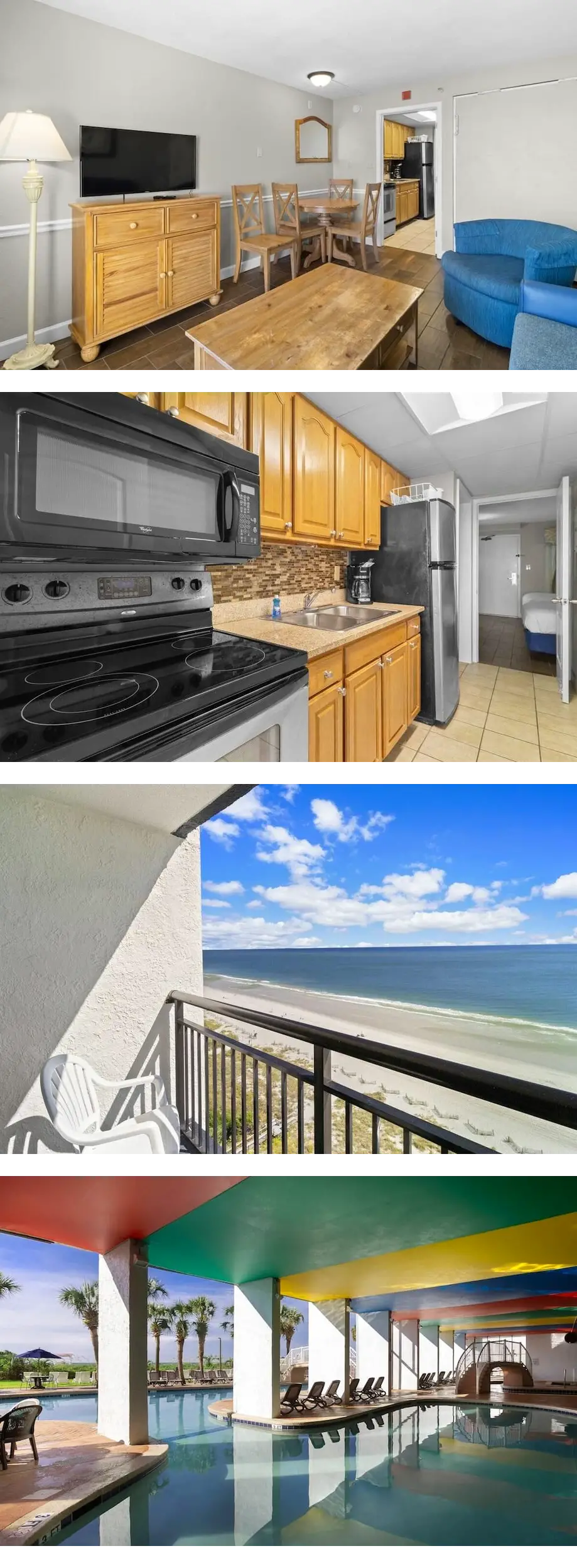 Spacious Oceanfront Suite with Breakfast...