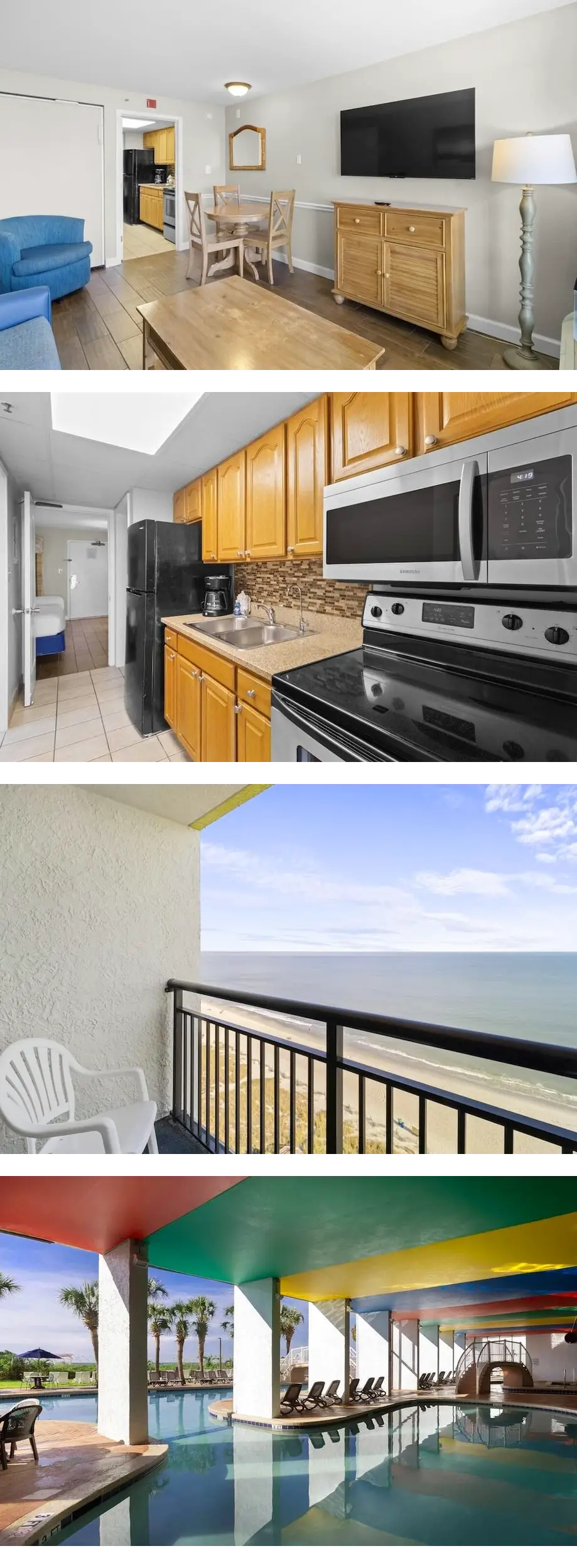 Roomy Oceanfront Ste includes Breakfast ...