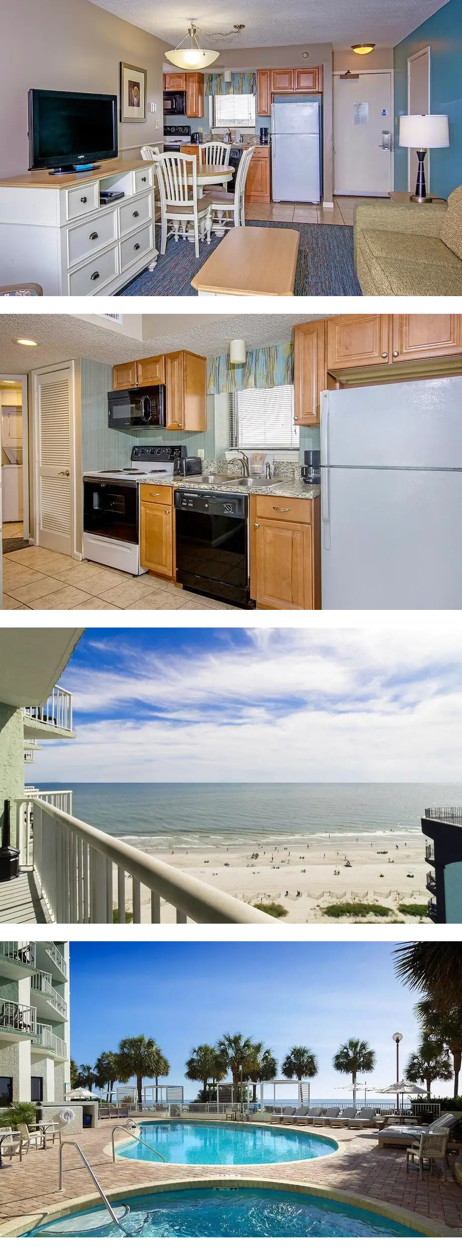 Free Breakfast: 12th Flr Oceanfront 2 Bd...