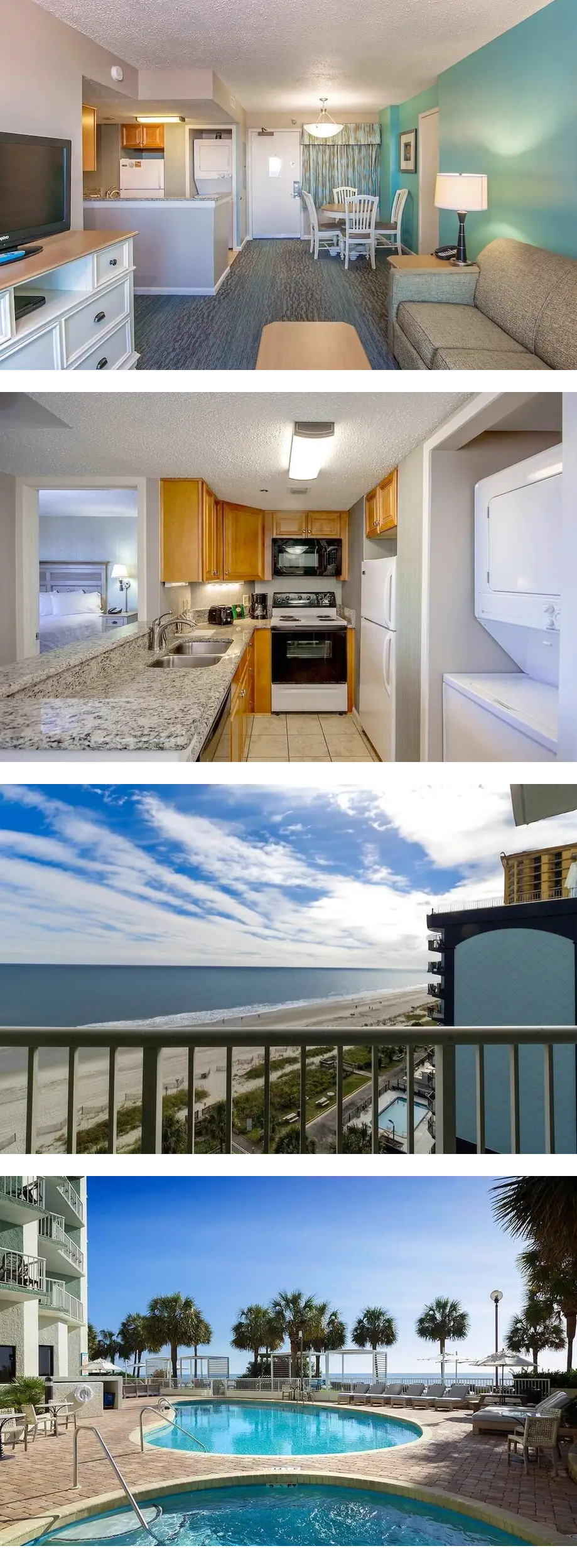 Oceanfront King Condo 7th Floor with Bre...