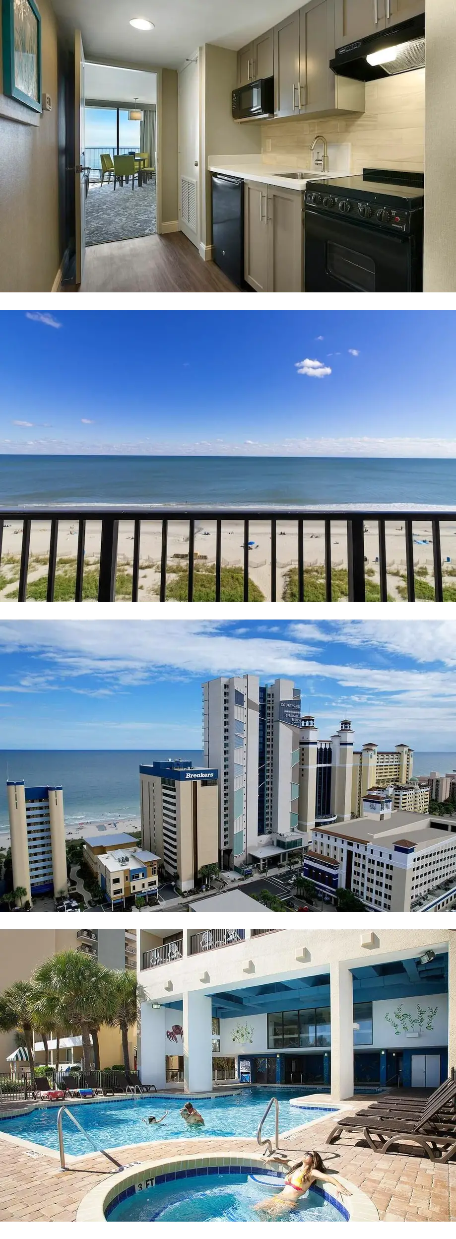 Beachfront Bliss: 7th Floor Palms Queen ...
