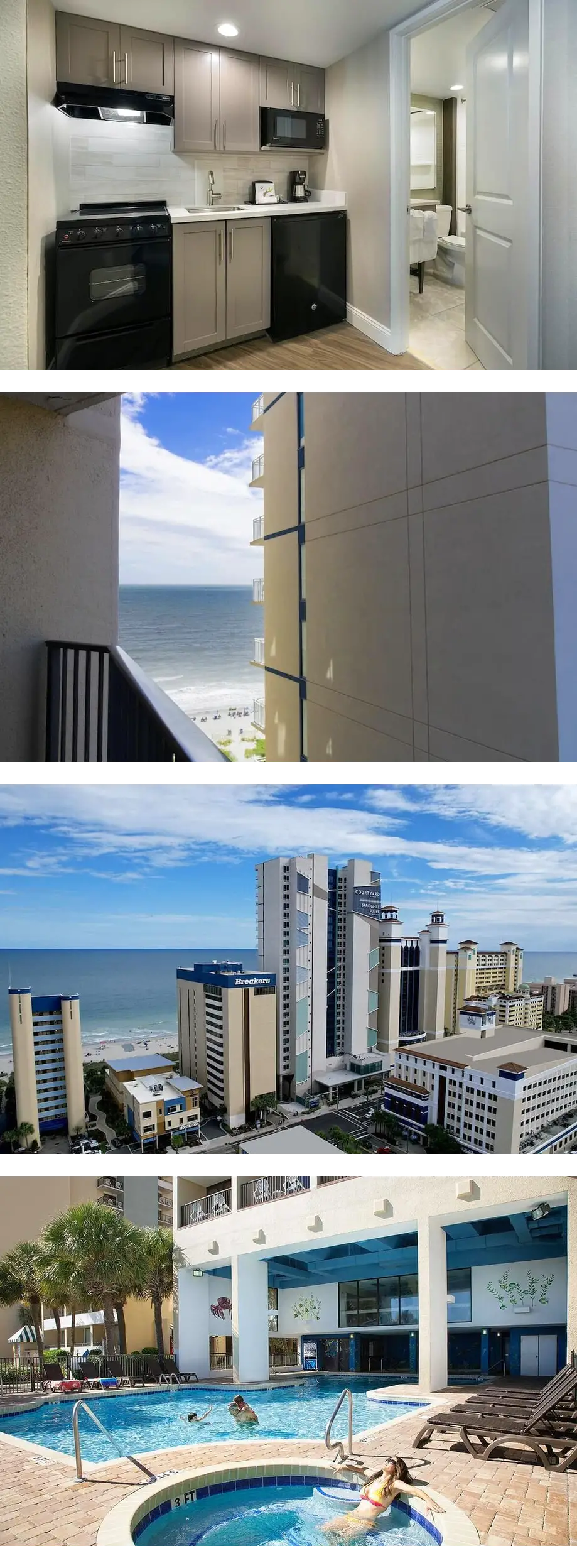 Spacious Luxury 9th Floor Resort View Ki...