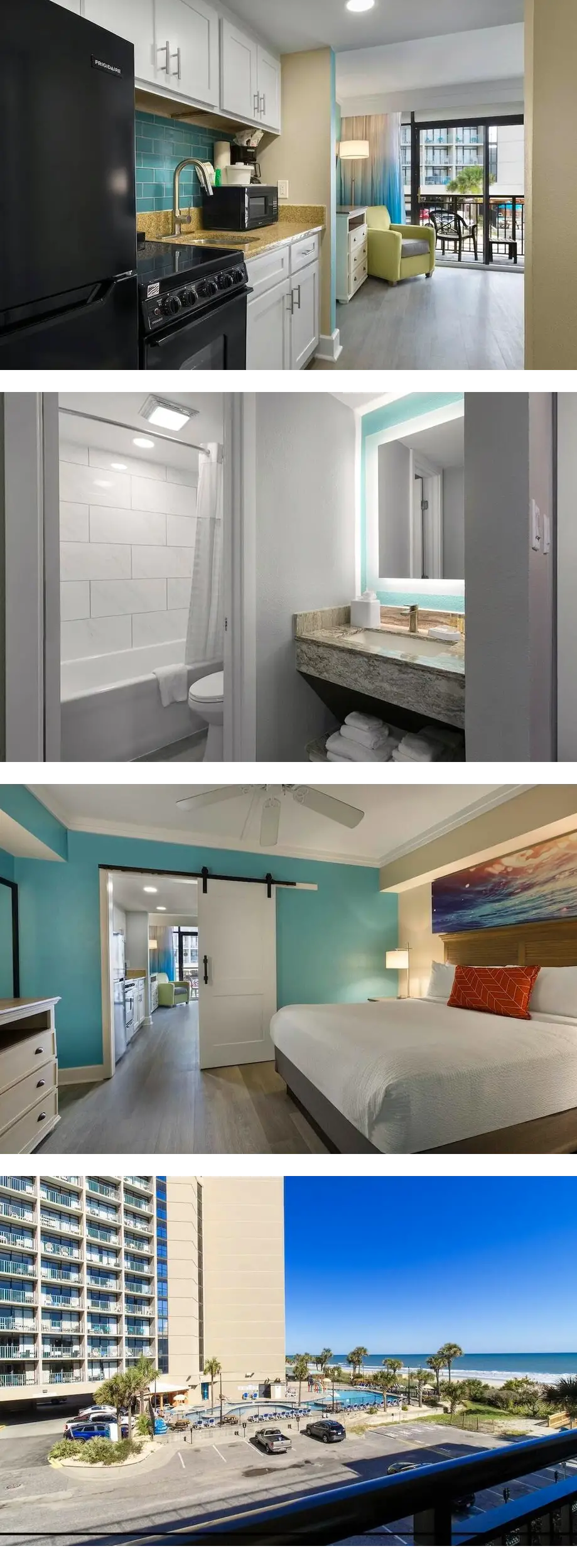 Roomy Two Bedroom Ocean View Condo 3rd F...