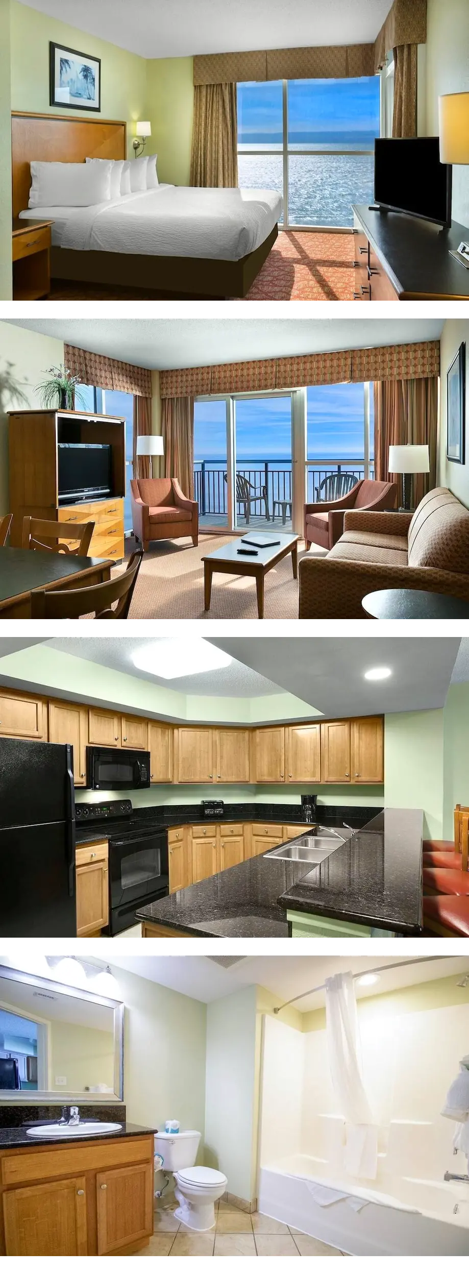 Beachfront Bliss 2BR Condo with Dual Bal...