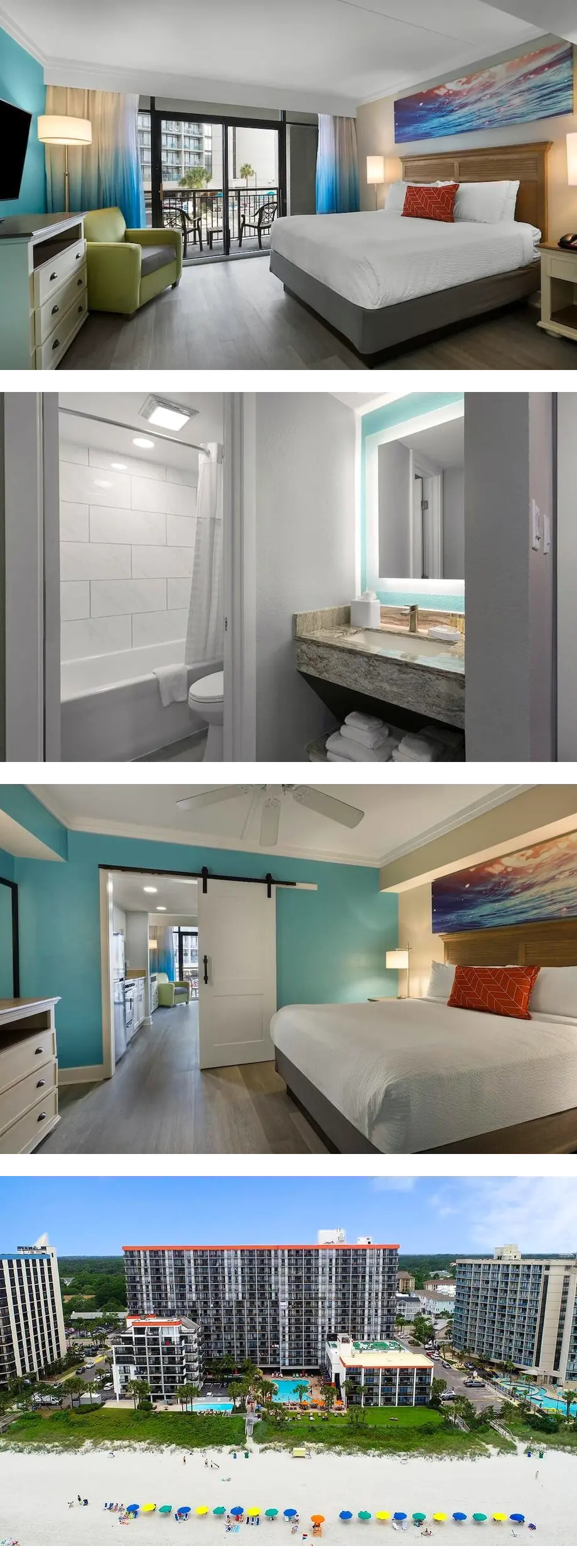 Roomy Two Bedroom Ocean View Condo 2nd F...