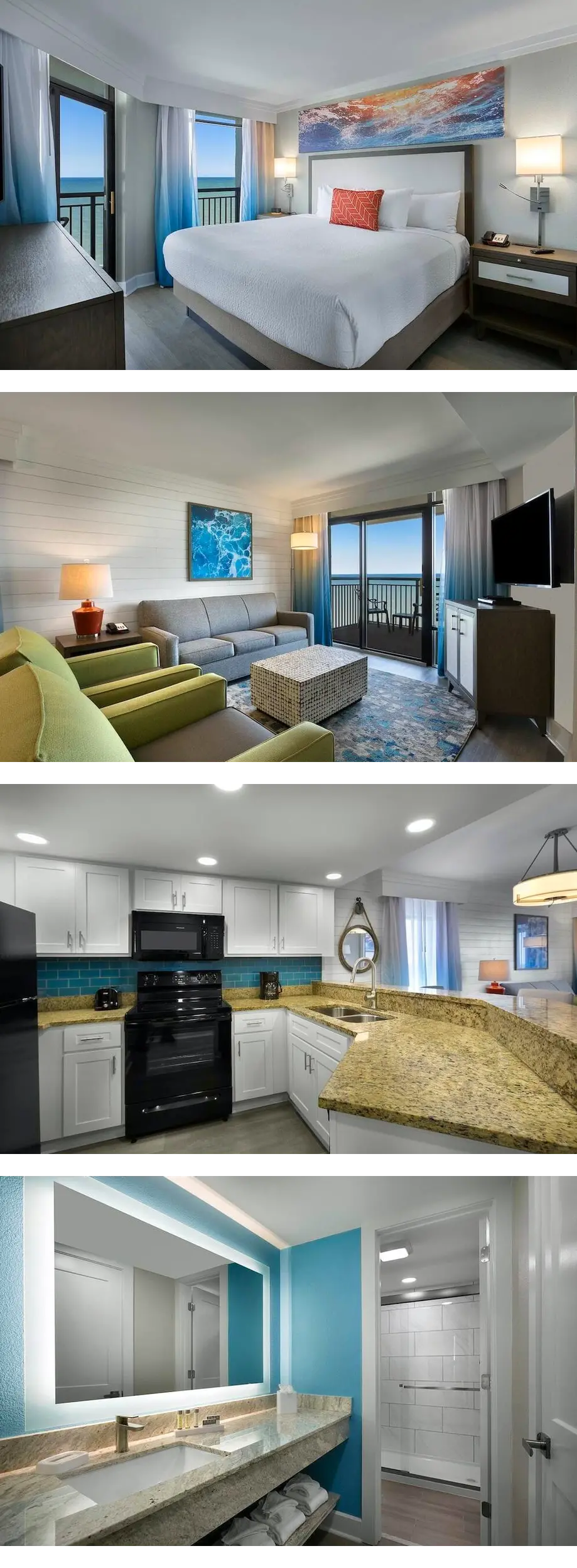 Oceanfront Three Bedroom Condo 12th Floo...