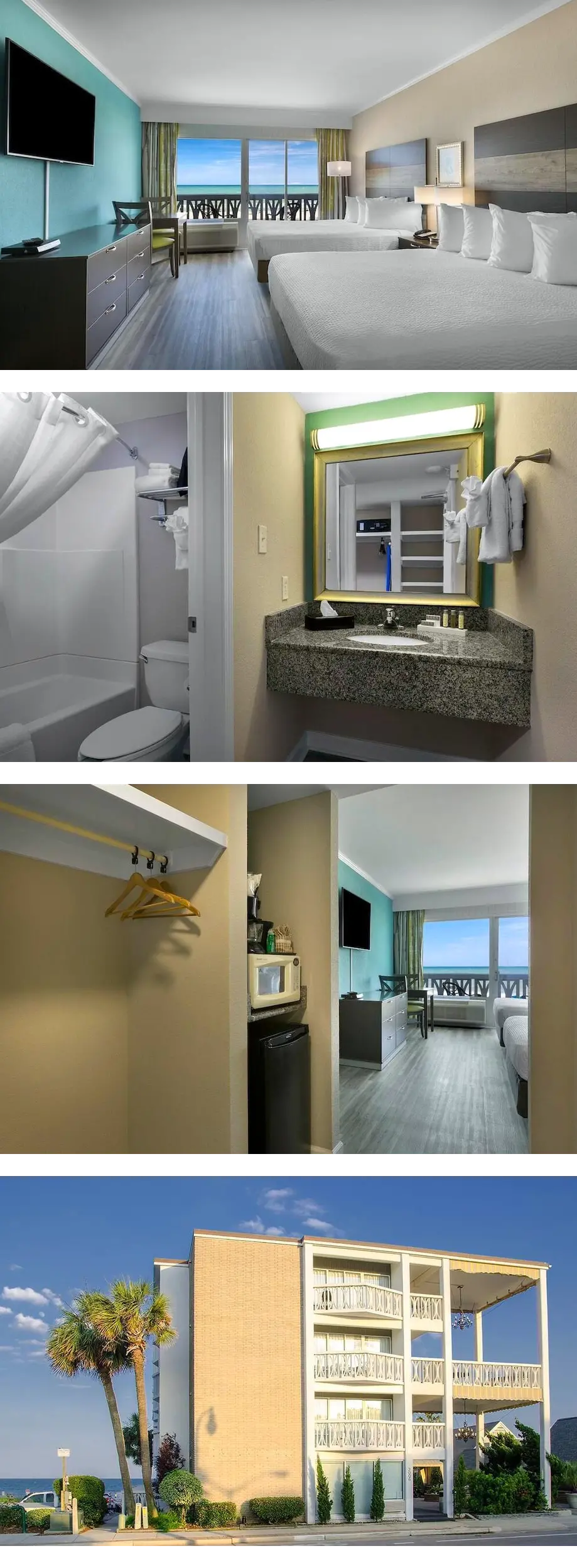3rd Floor Oceanfront Room Beachfront Get...