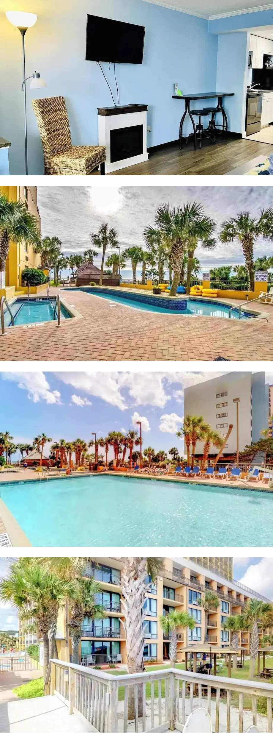 Beachview Bliss, KING Bed, Pools, Lazy R...