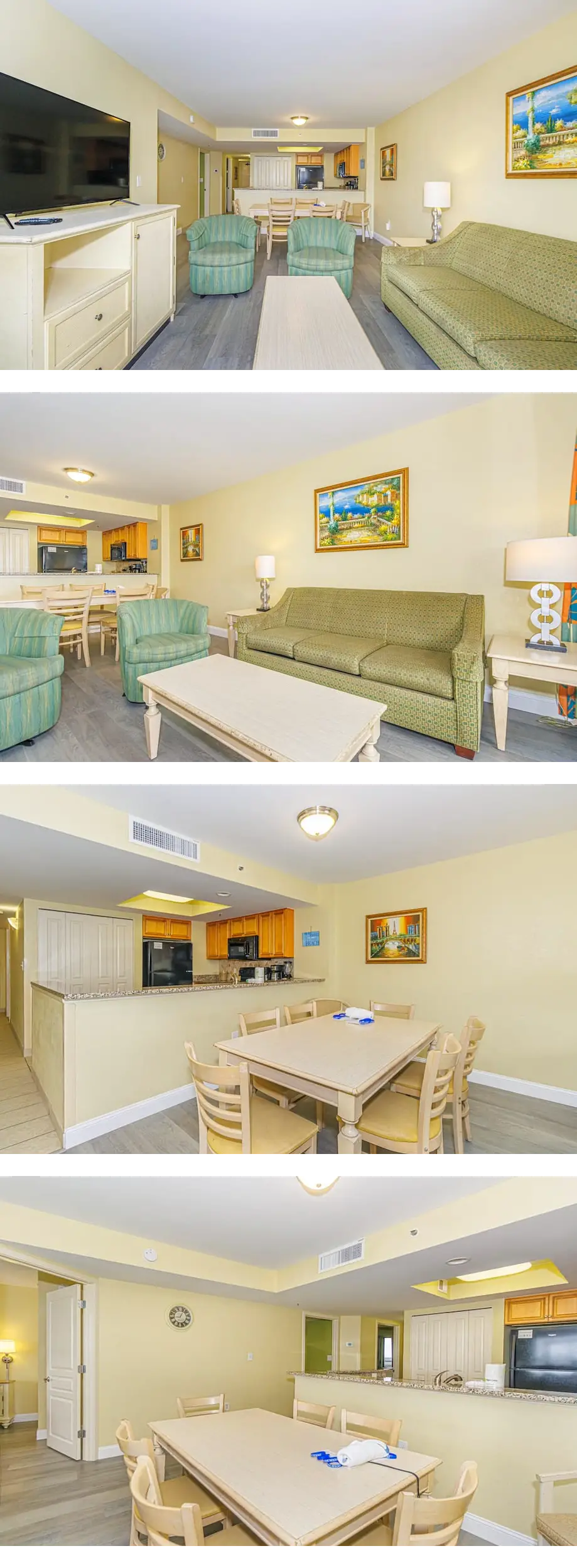 Oceanfront 3 Bedroom Condo! Sleeps 10 Gu...