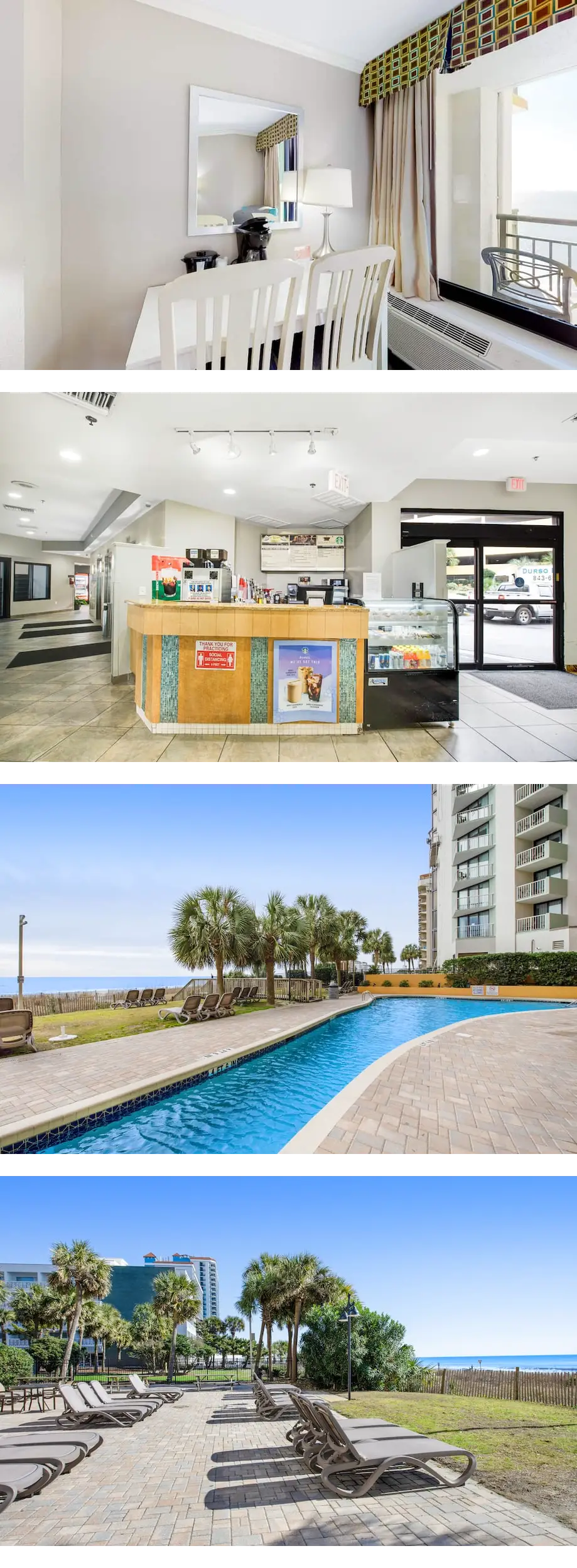 18th-floor ocean-view studio with WiFi, ...