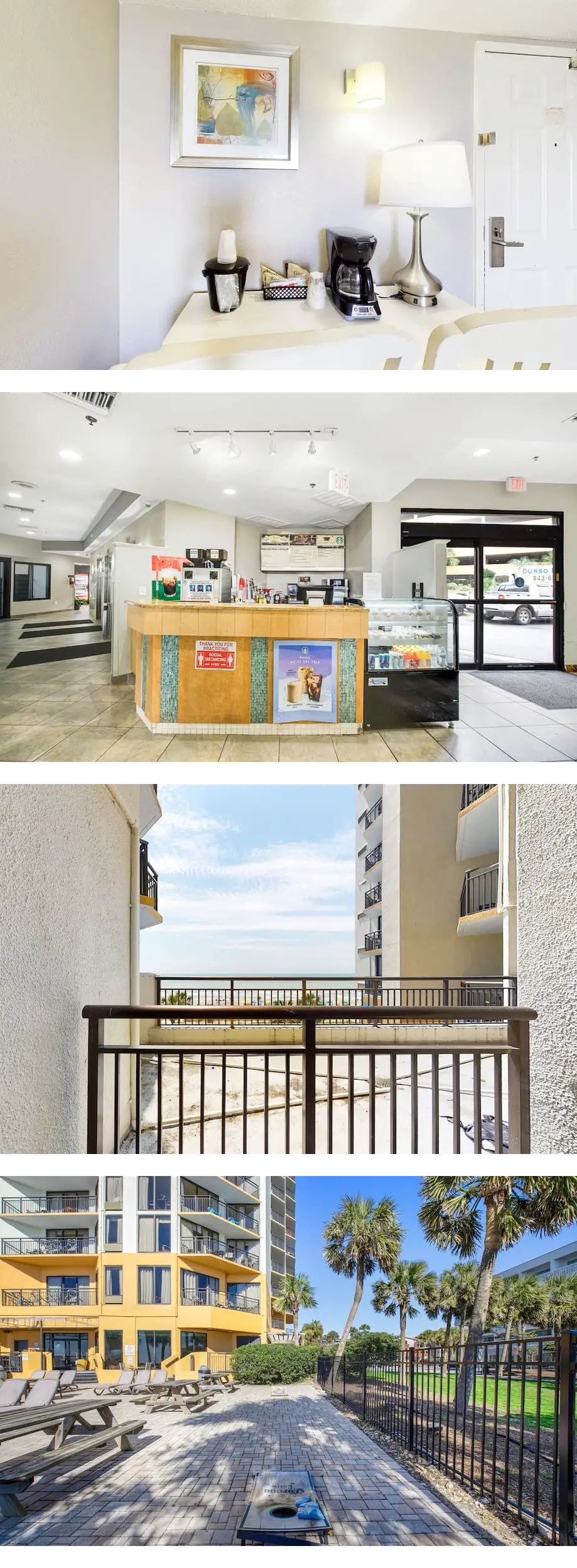 3rd-floor ocean-view studio with WiFi, A...