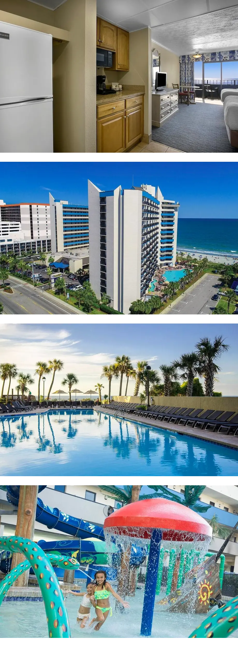 Newly Renovated Oceanfront Room 2nd Floo...