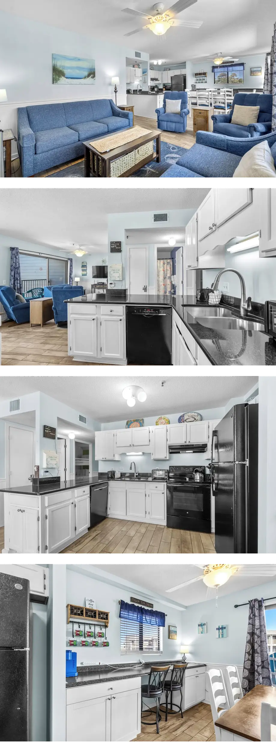 B451: Coastal Retreat with Coffee Bar & ...