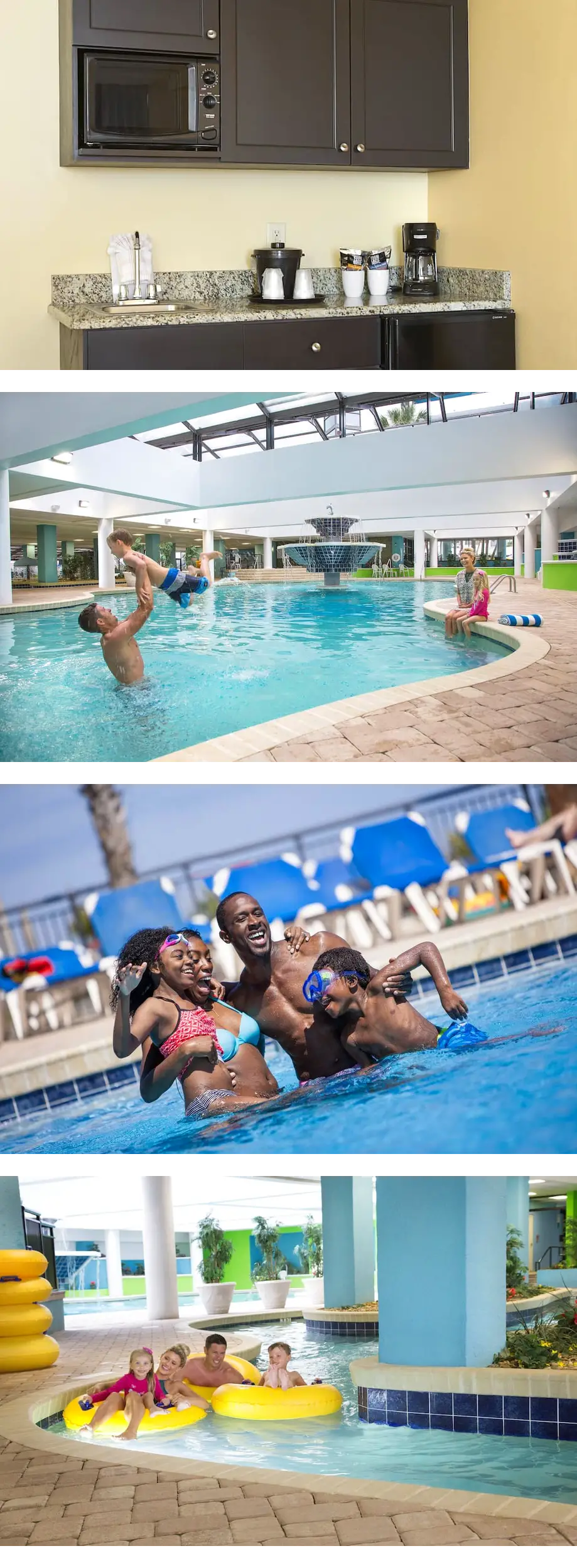 Oceanfront Room at Family Friendly Resor...