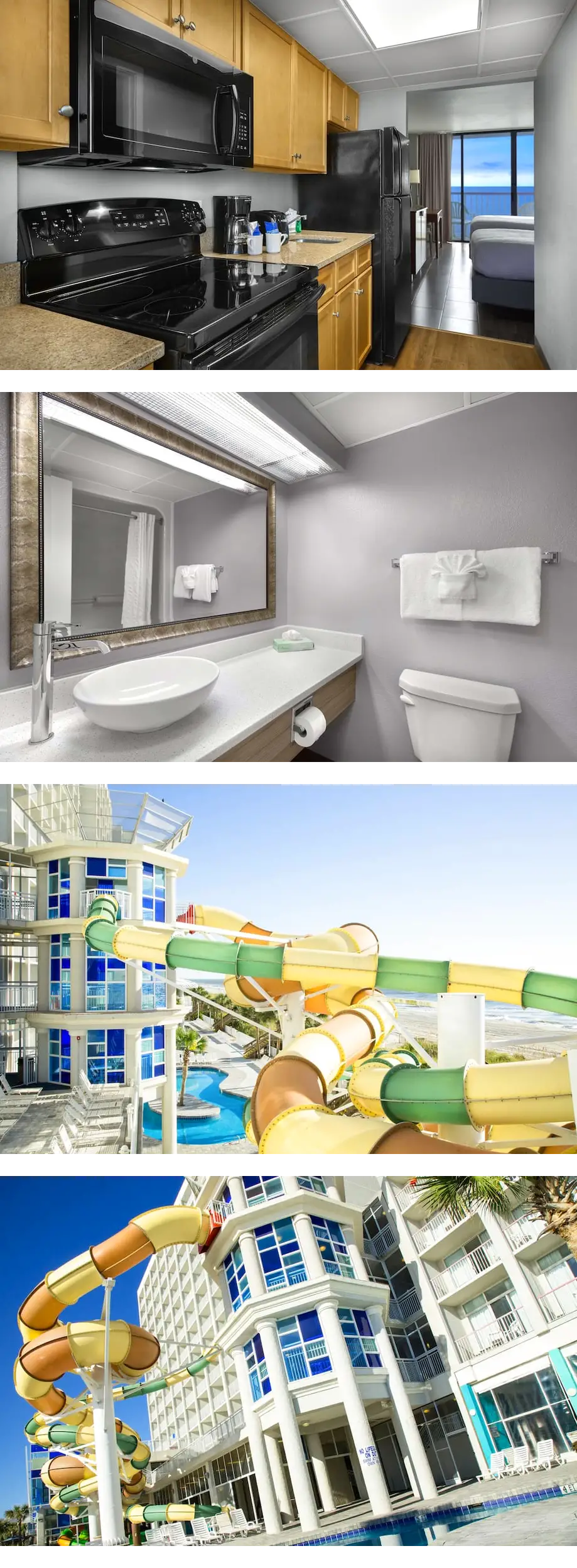 Oceanfront Queen Efficiency w/ Great Vie...