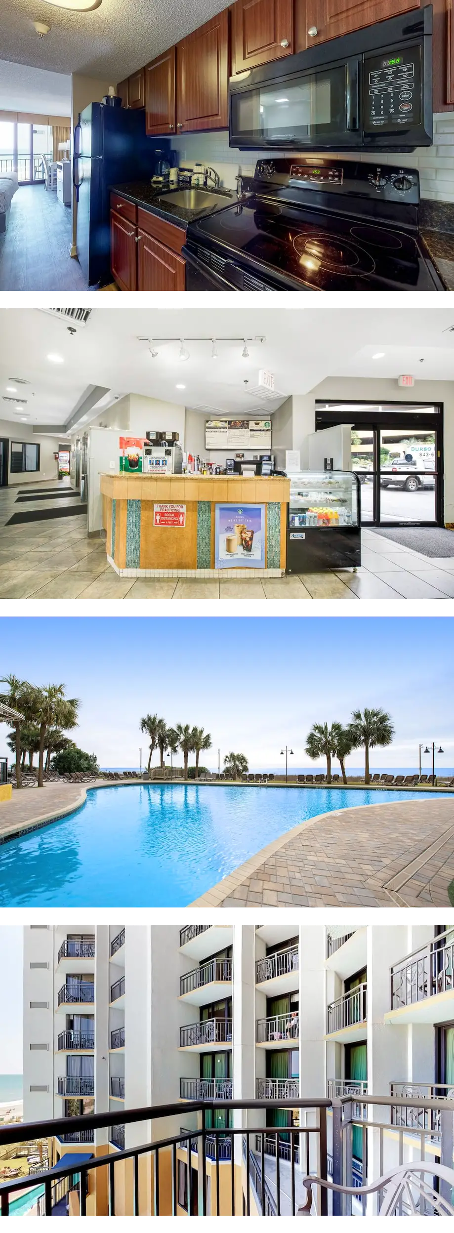 4th-floor oceanfront studio with AC, WiF...
