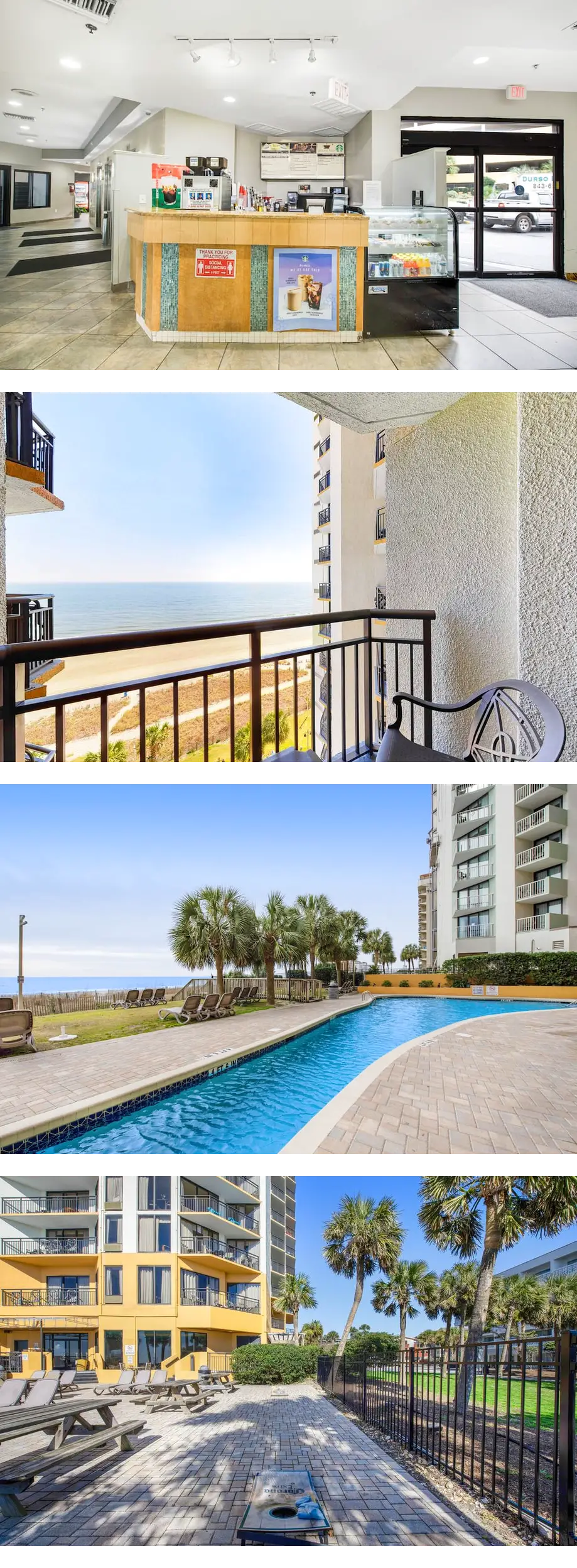 9th-floor ocean-view studio with WiFi, p...