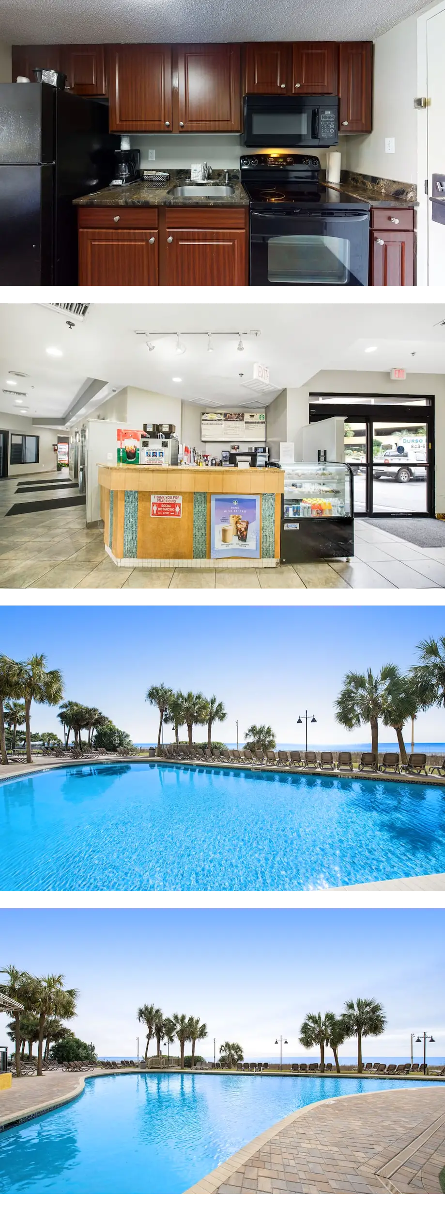 11th-floor ocean-view studio with AC, po...