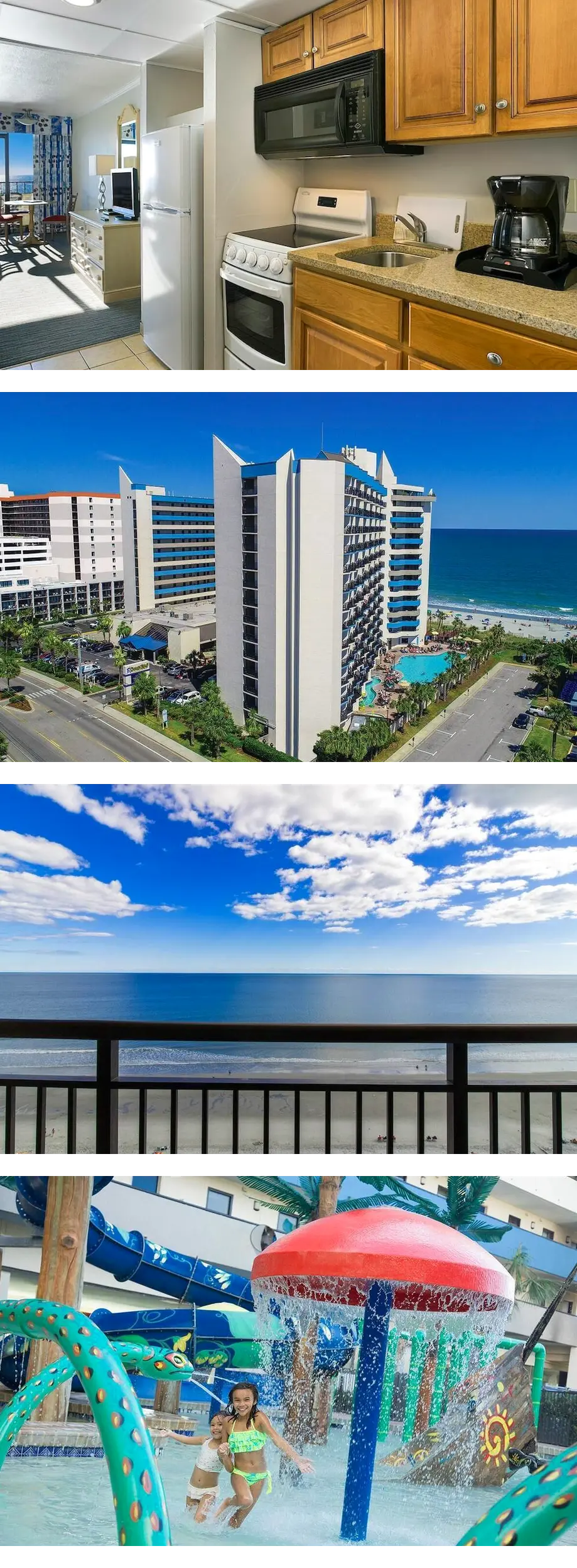 10th Floor Oceanfront Efficiency with 2 ...