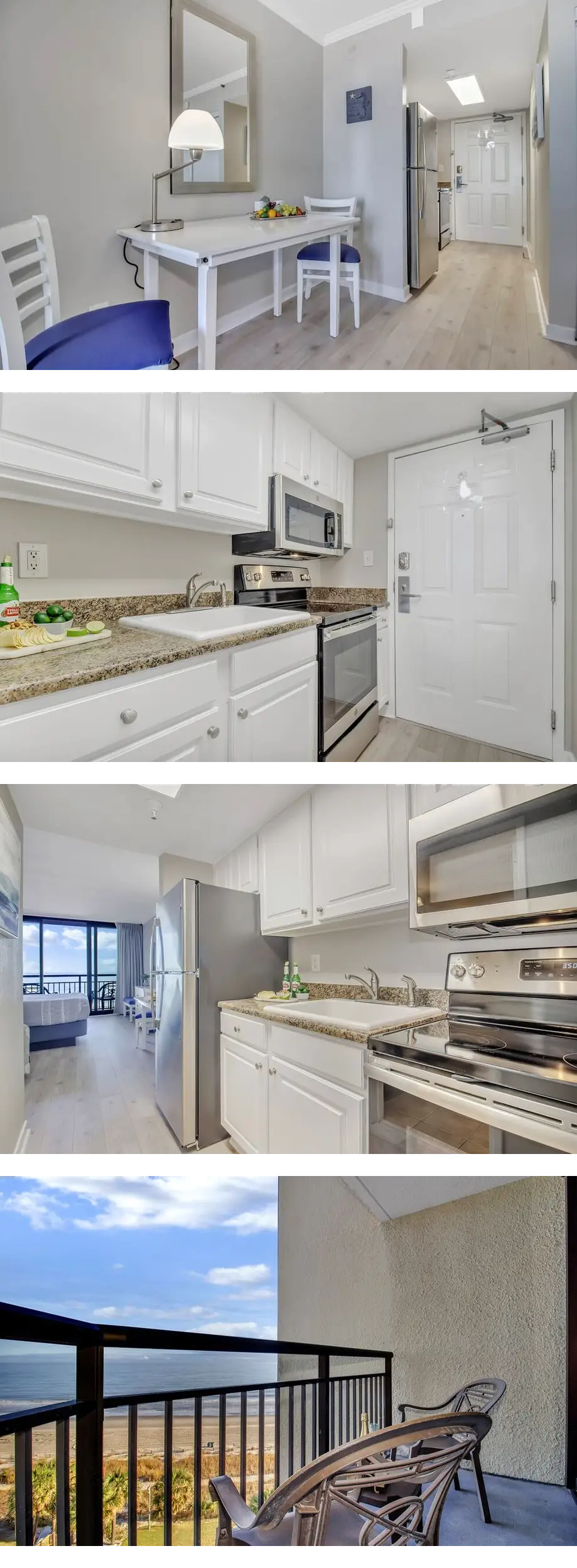 Stunning Oceanfront Studio w/Kitchen