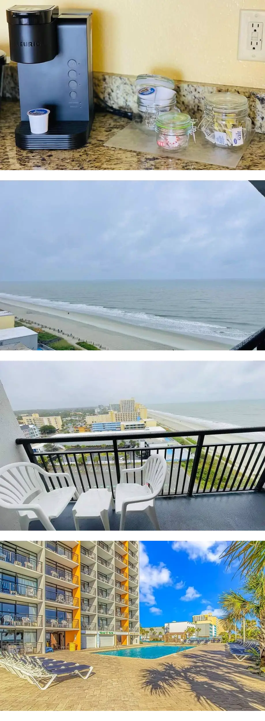 LA19 Cozy Ocean View studio on the beach...